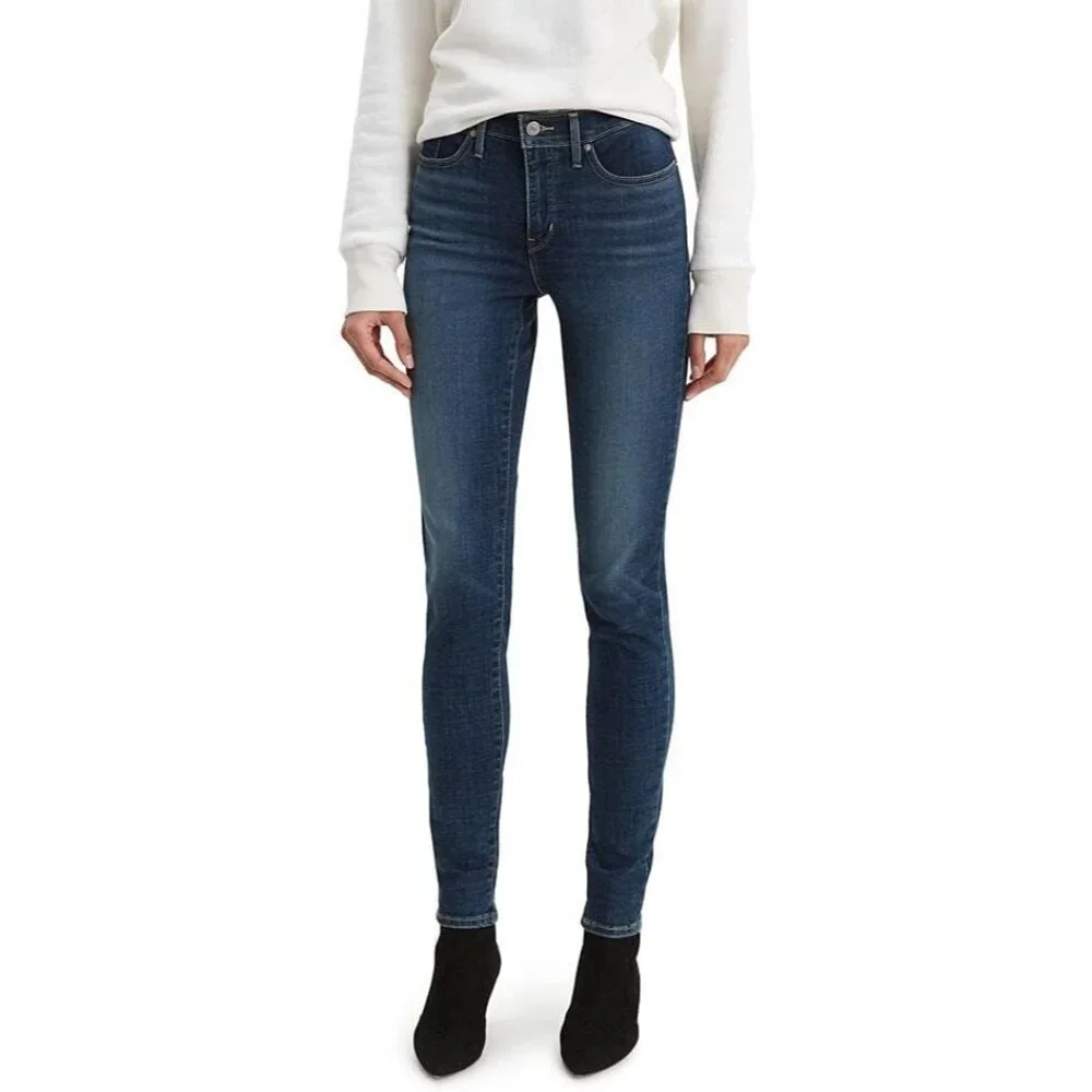 Levis 311 Women's 31x30 Shaping Skinny Jeans Tummy Slimming Mid-Rise Denim Pants